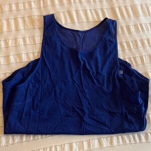 lululemon athletica Blue Tank Top